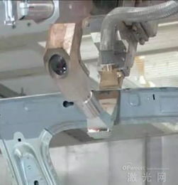 当电阻点焊枪遇到光纤激光线焊机